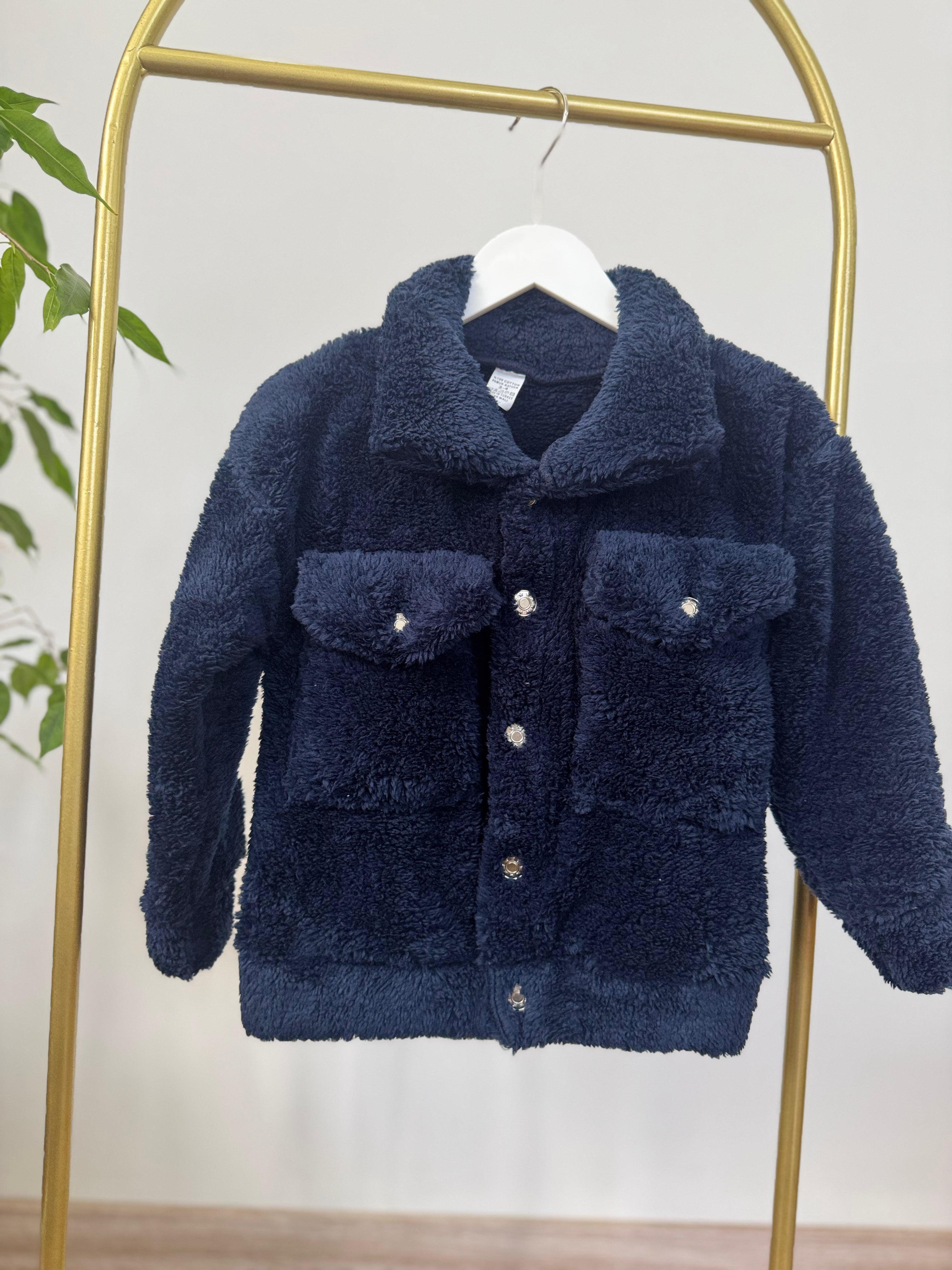 Minecraft Baskılı Peluş Hırka