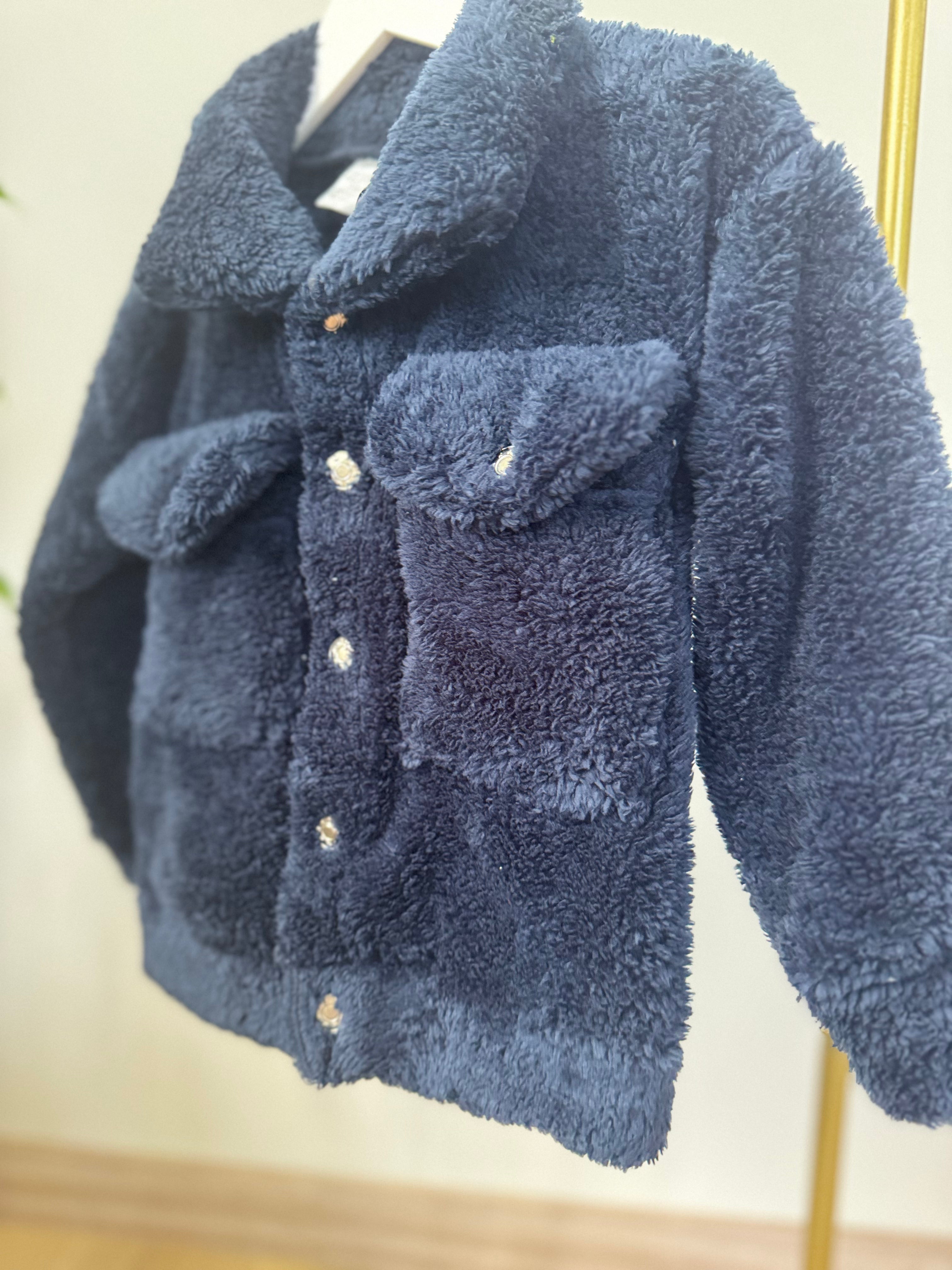 Minecraft Baskılı Peluş Hırka