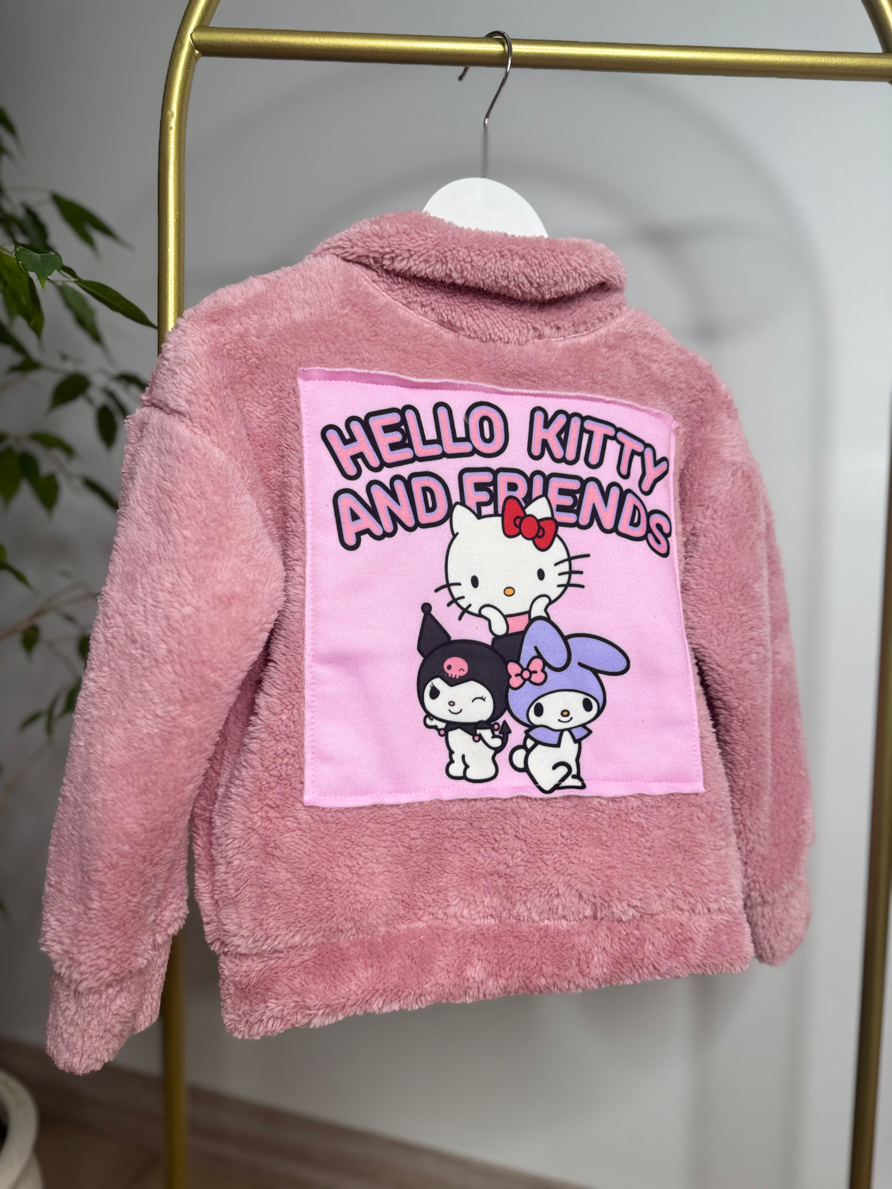 Hello Kitty Peluş Hırka