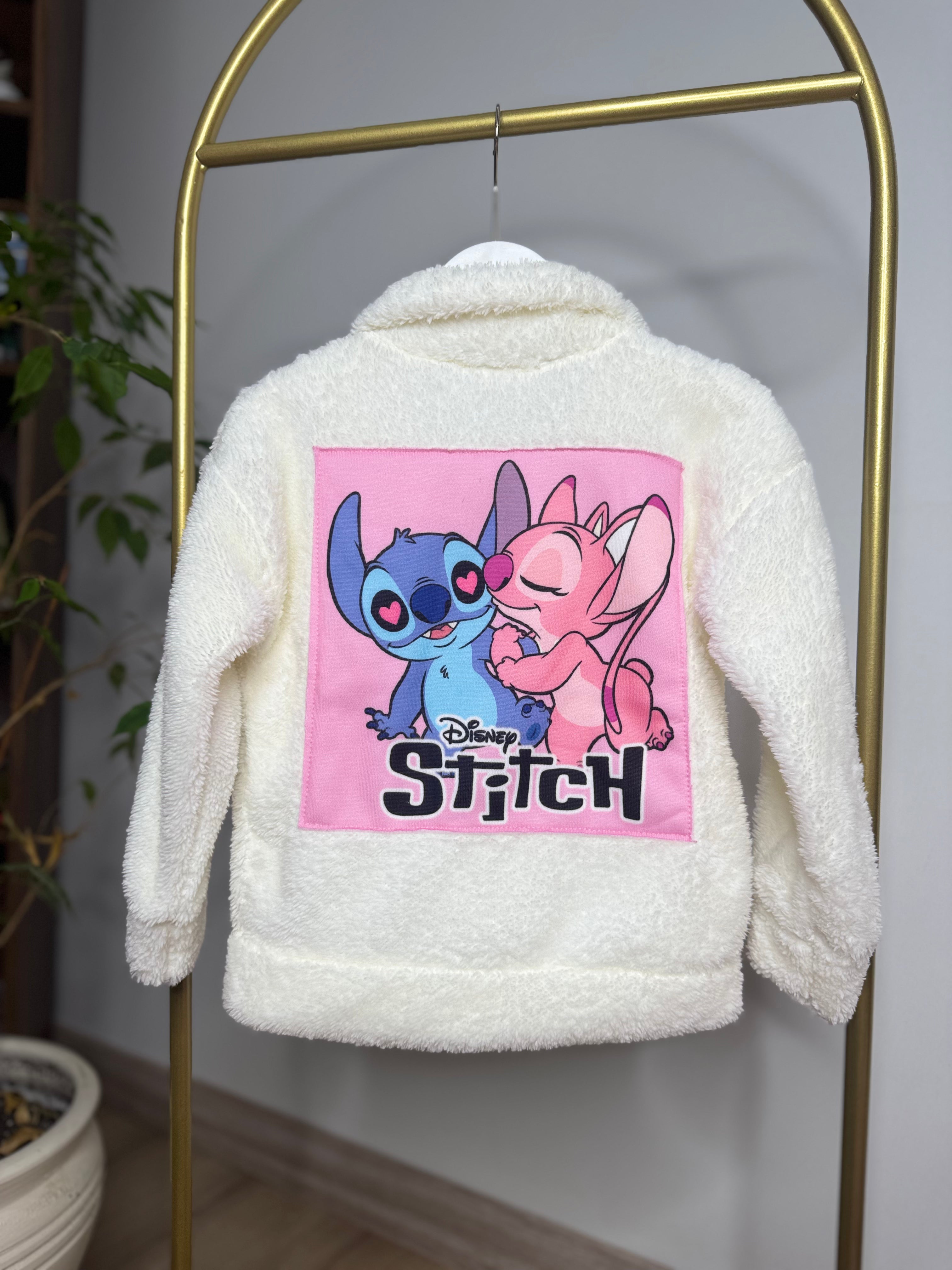 Stitch Peluş Hırka