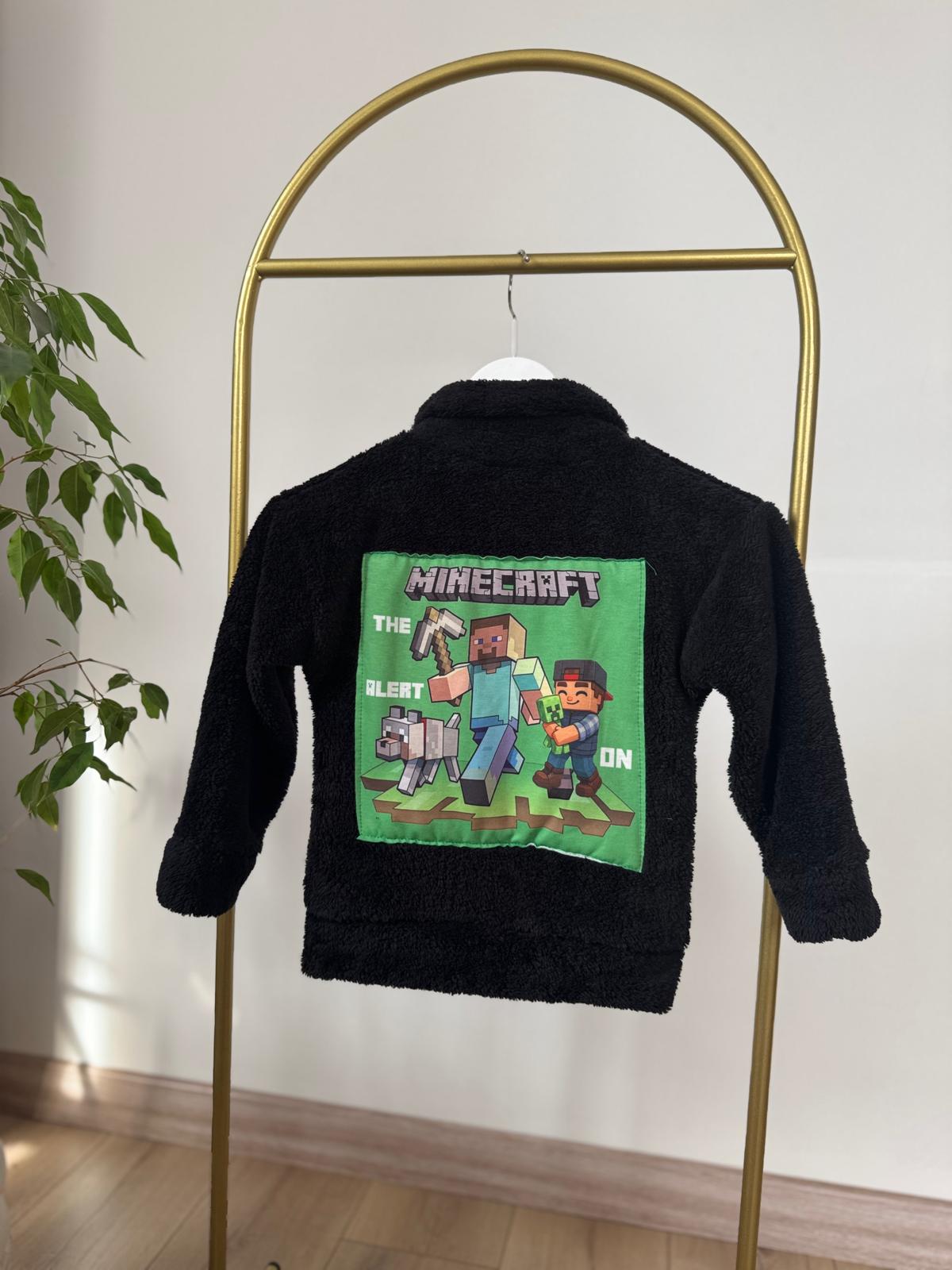 Minecraft Peluş Hırka