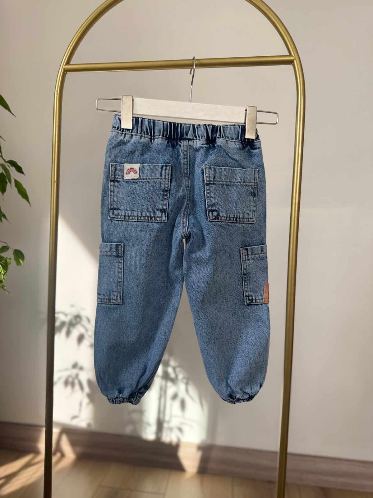 Paça Lastikli Tavşanlı Pantolon