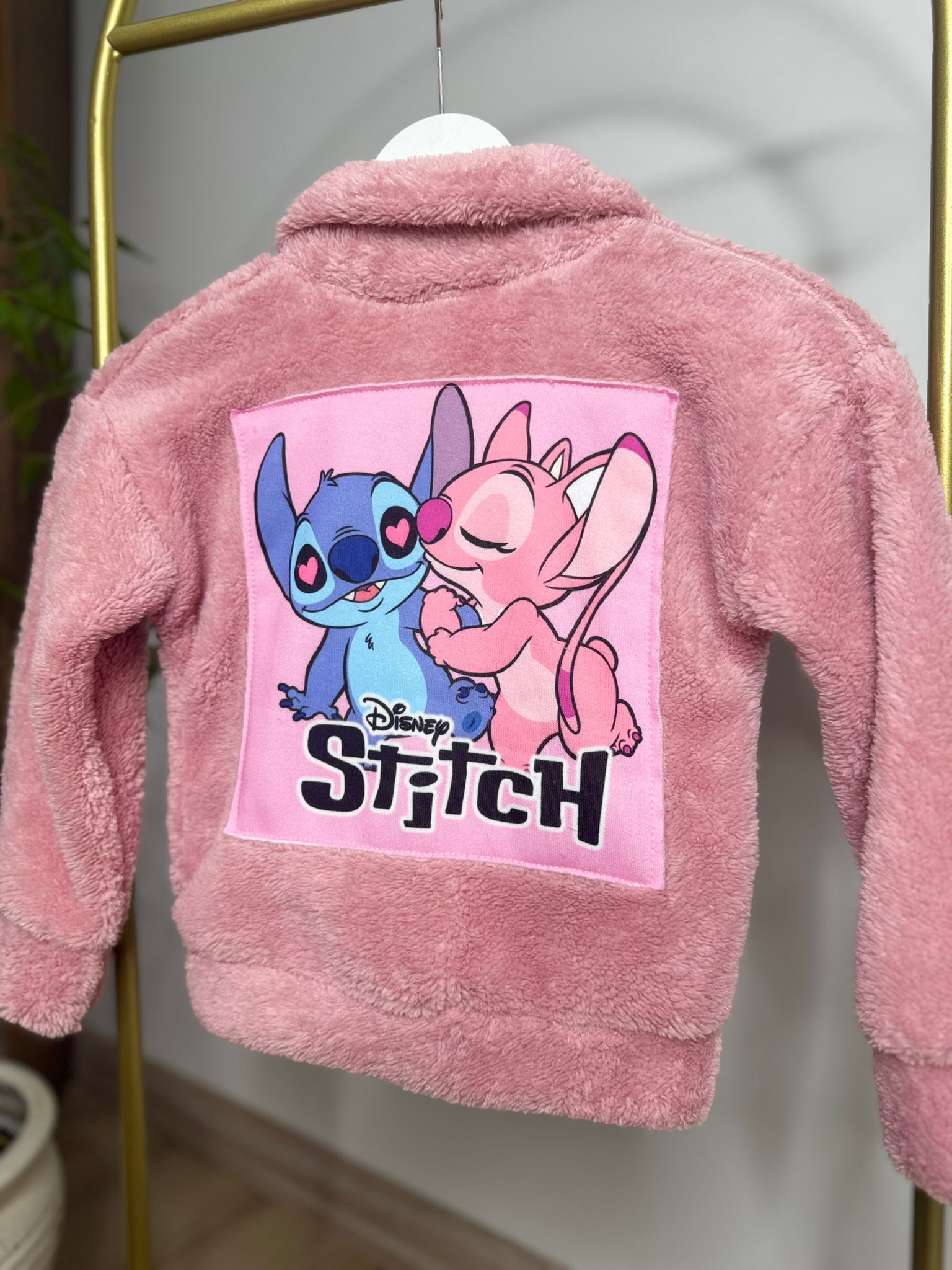 Stitch Peluş Hırka