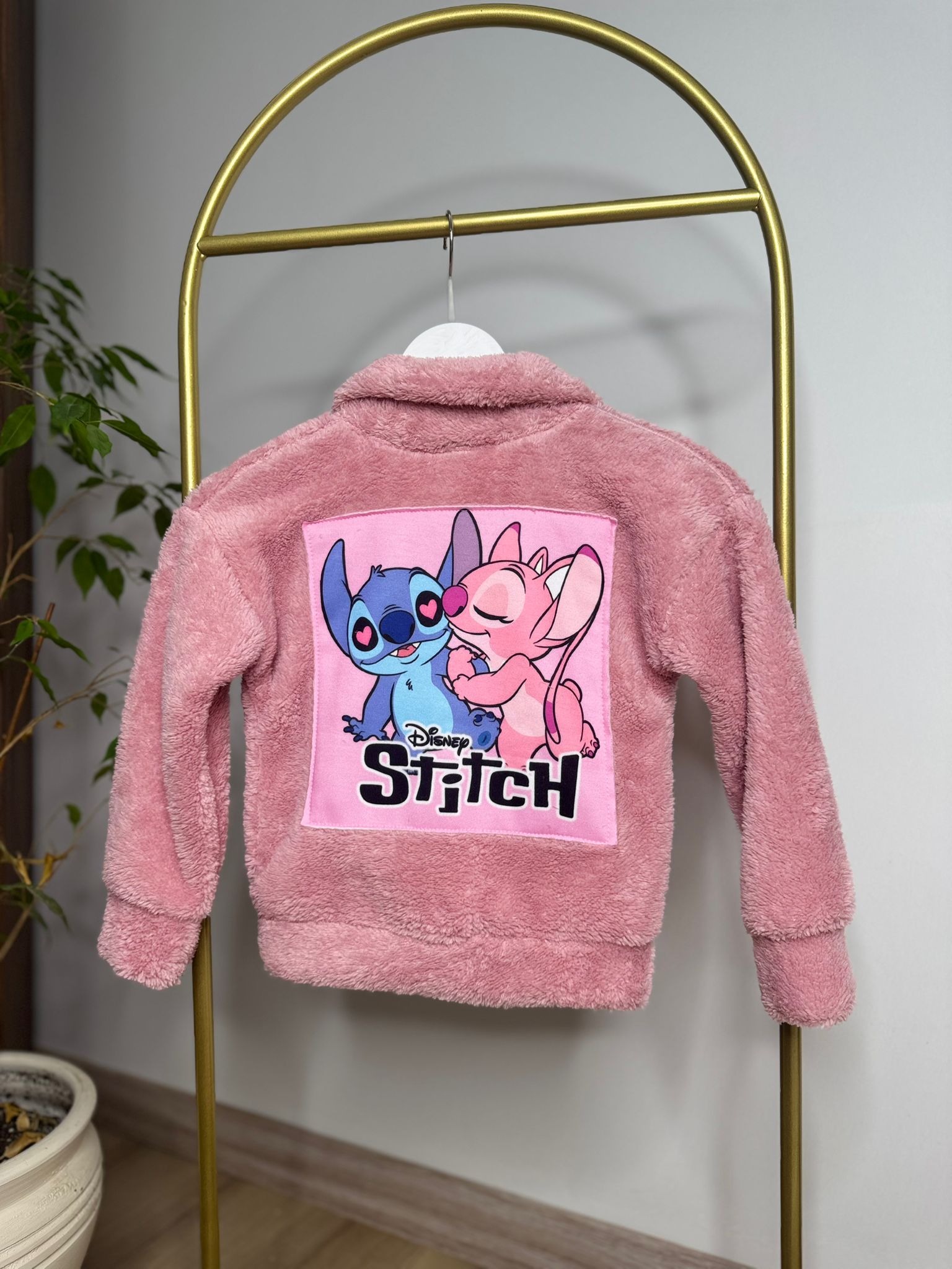 Stitch Peluş Hırka