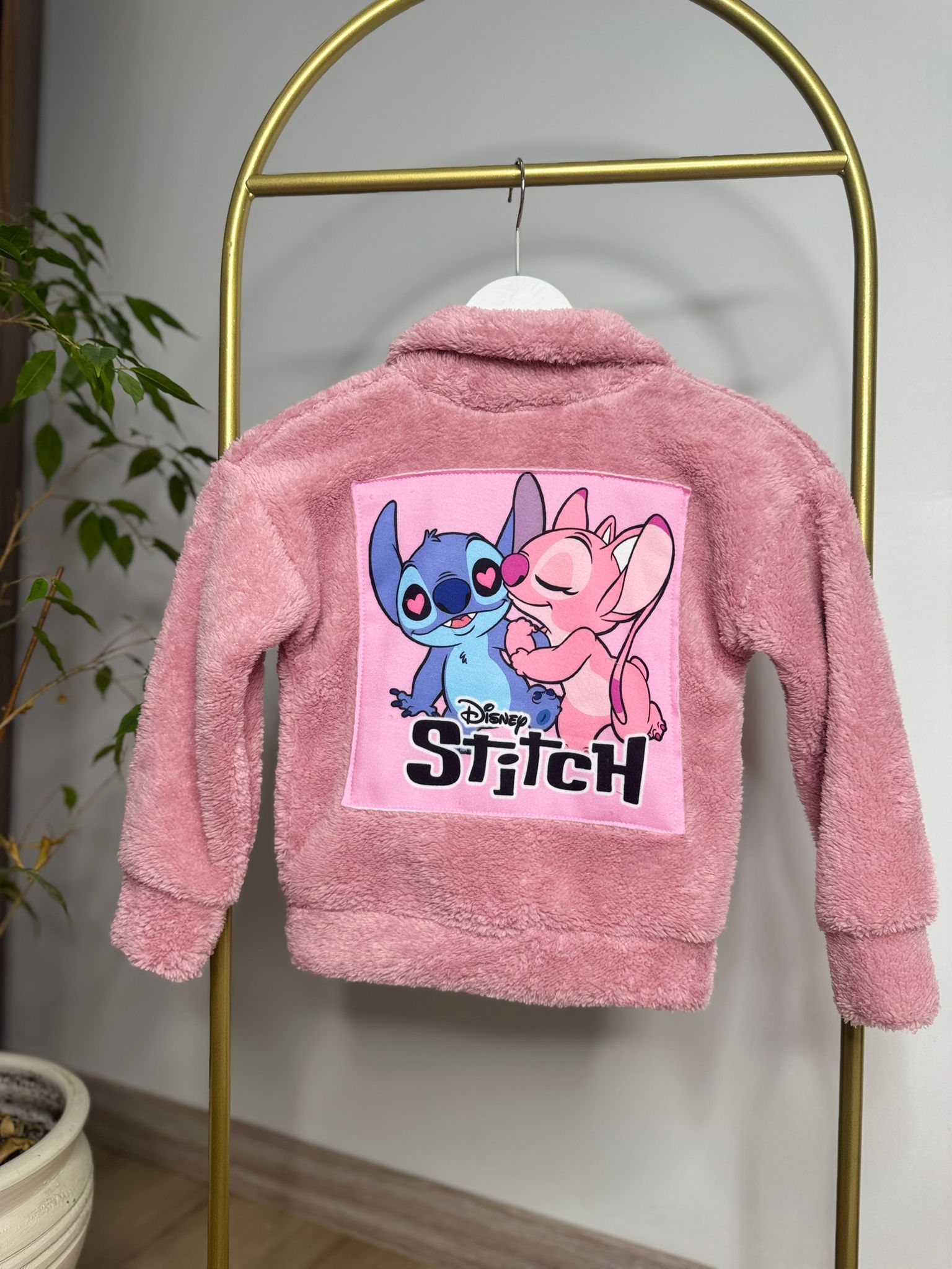 Stitch Peluş Hırka