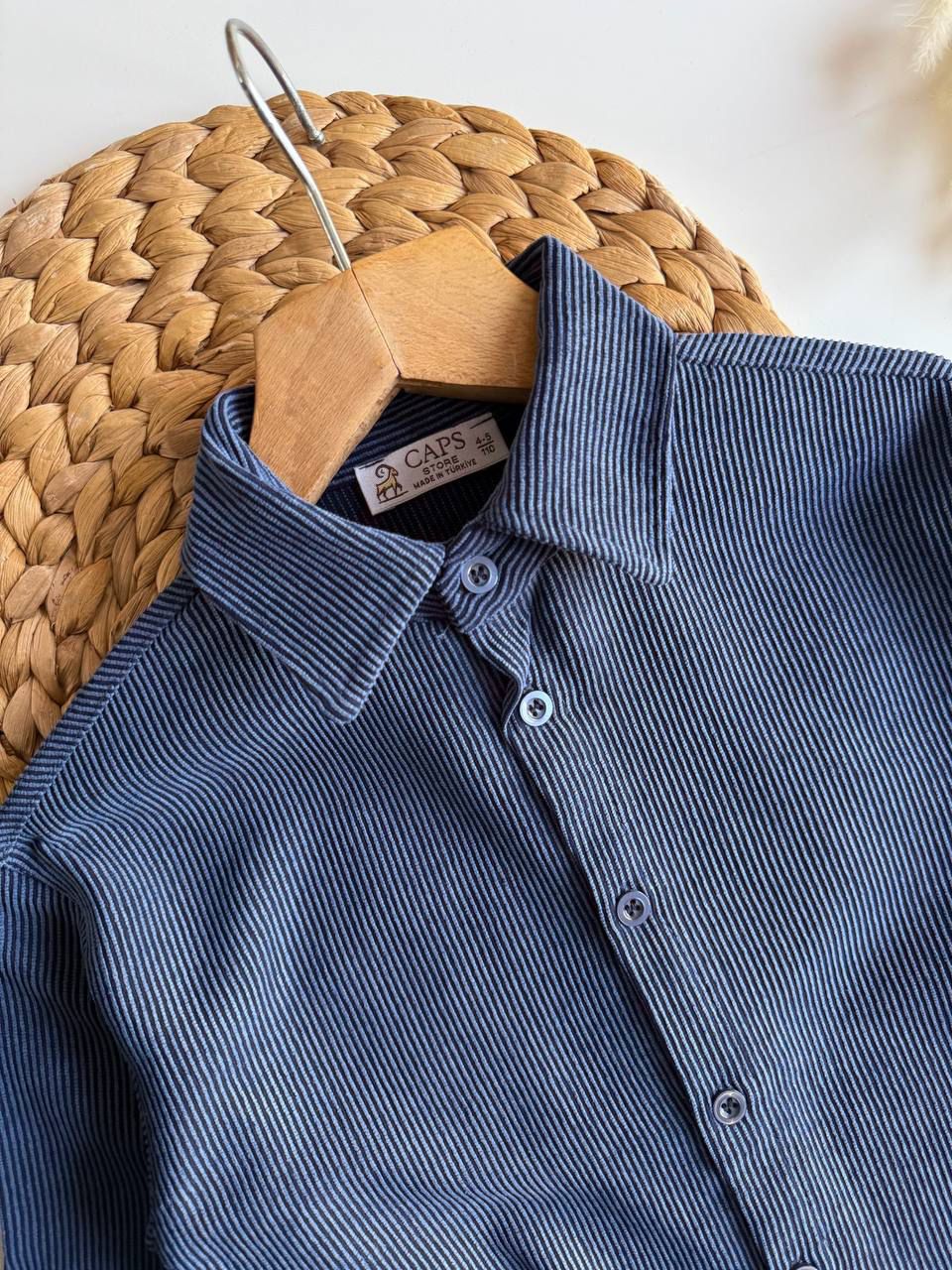 Kadife Lacivert Takım