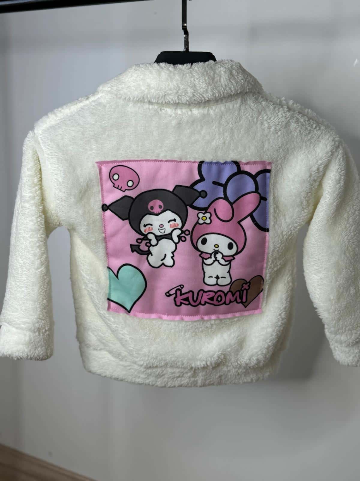 Kuromi Baskılı Peluş Hırka