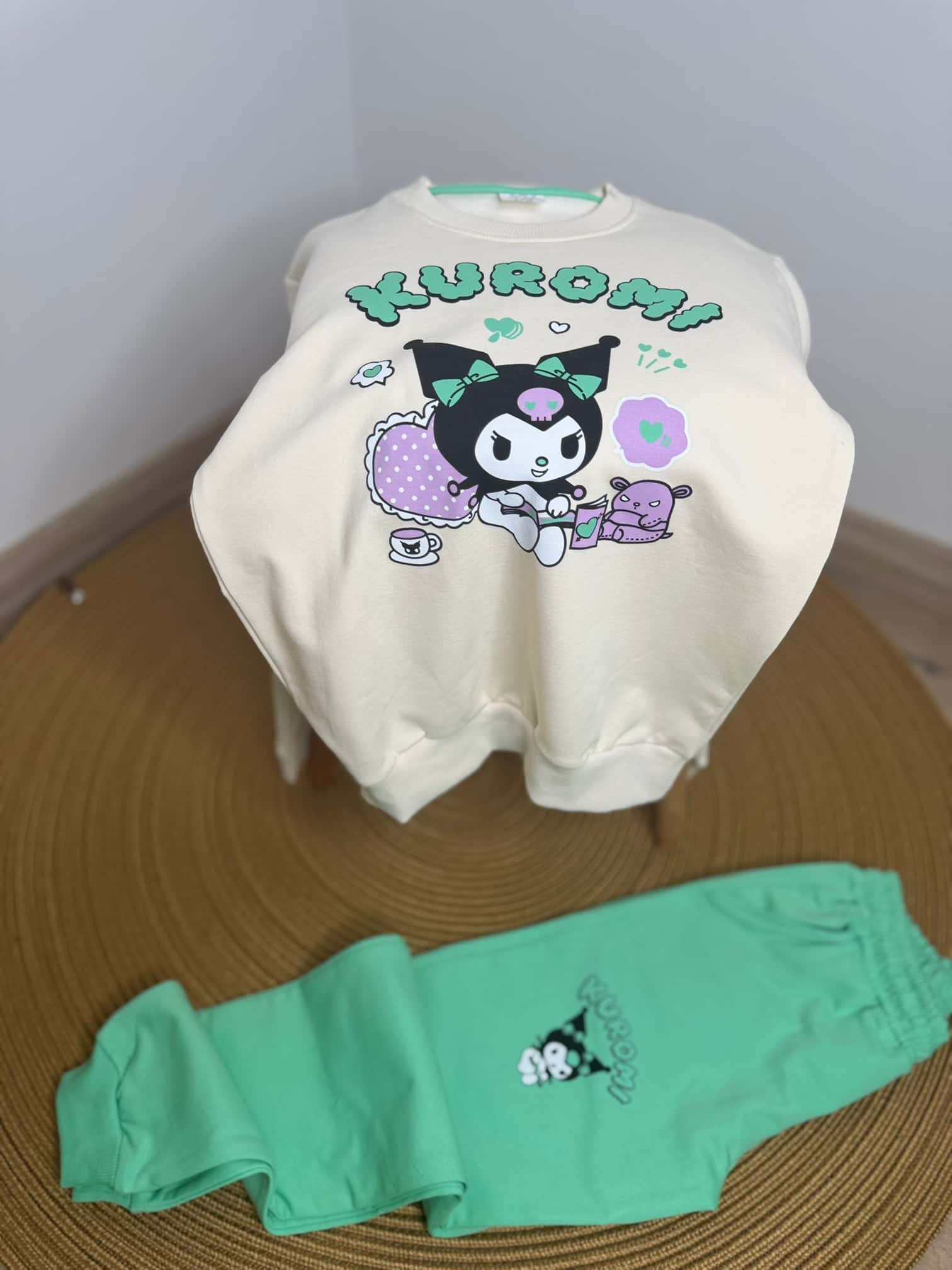 Kuromi Baskılı Kız Eşofman Takımı