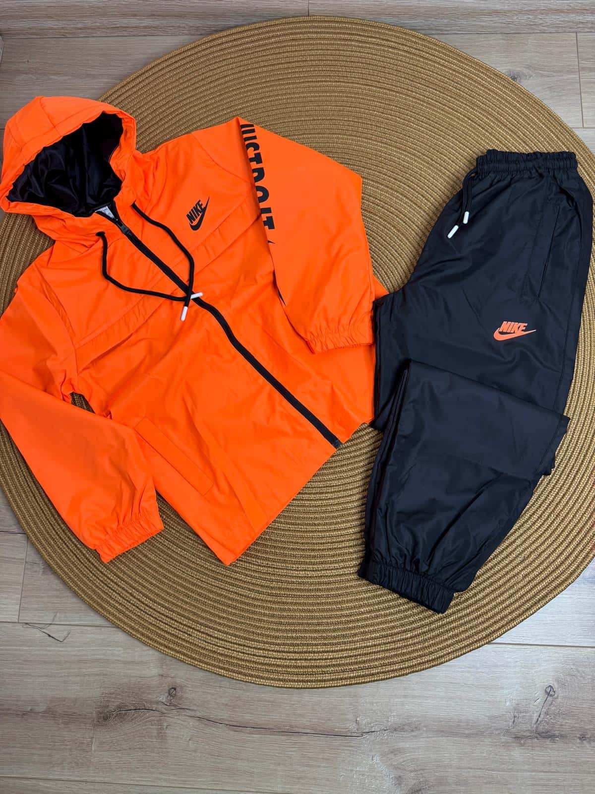 Neon Turuncu Yağmurluk Takım