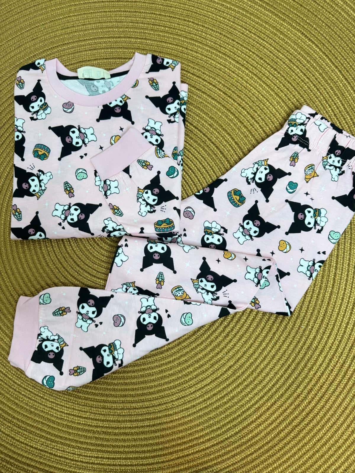 Kuromi Baskılı Pijama Takımı