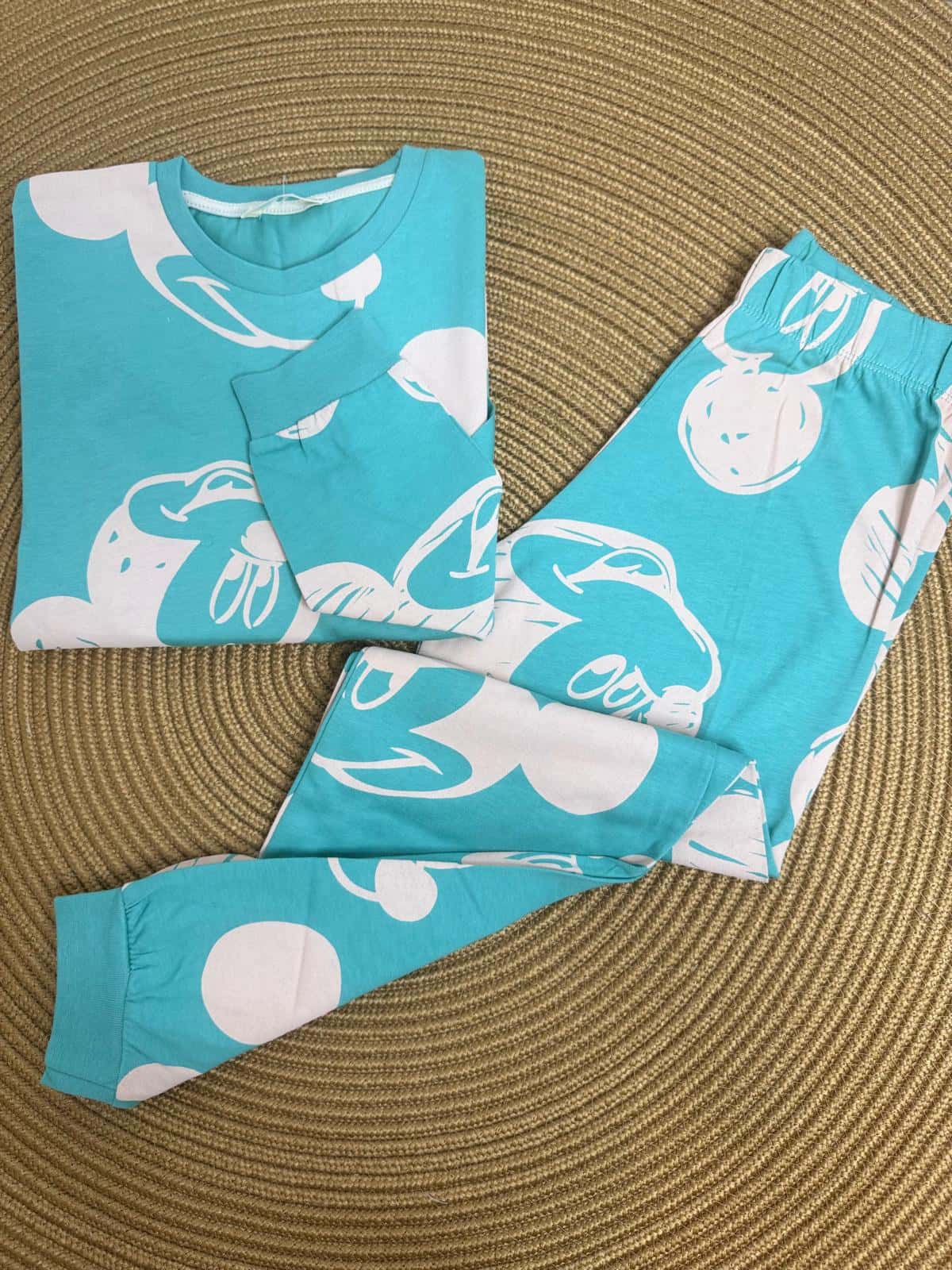 Mickey Mouse Baskılı Pijama Takımı