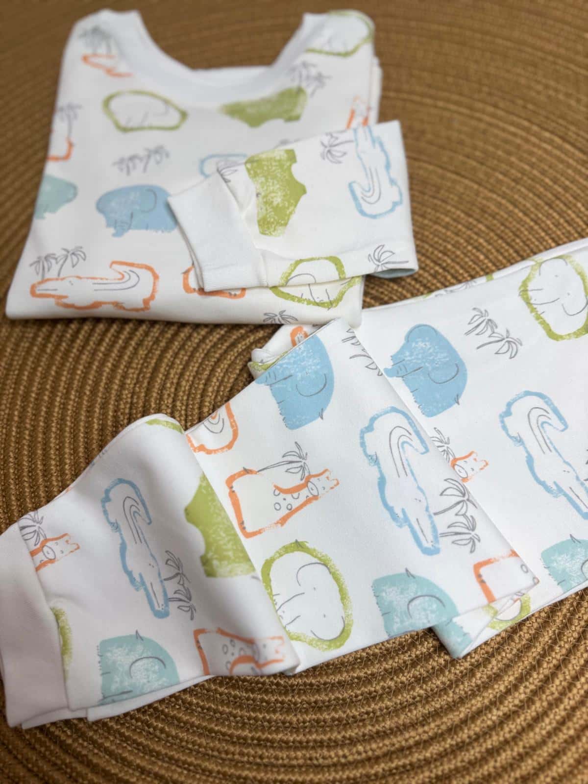 Animal Baskılı Pijama Takımı