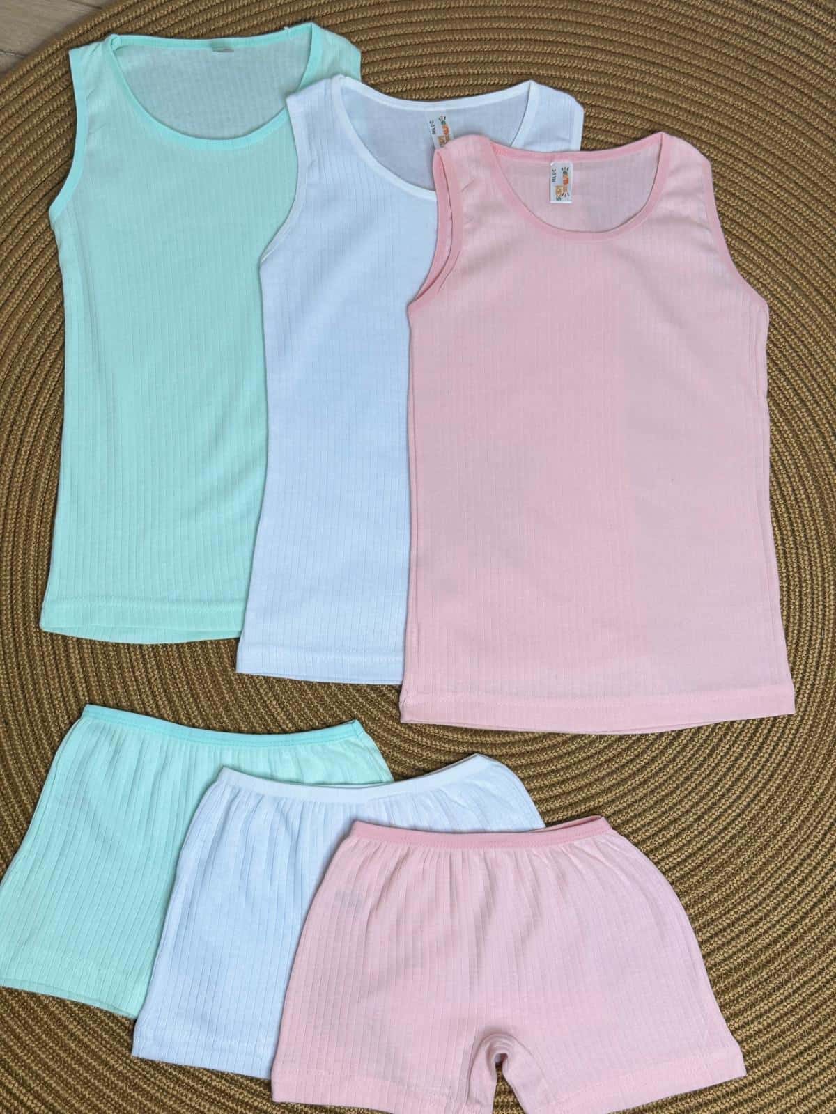 Fitilli 3'lü Atlet-Boxer Takım