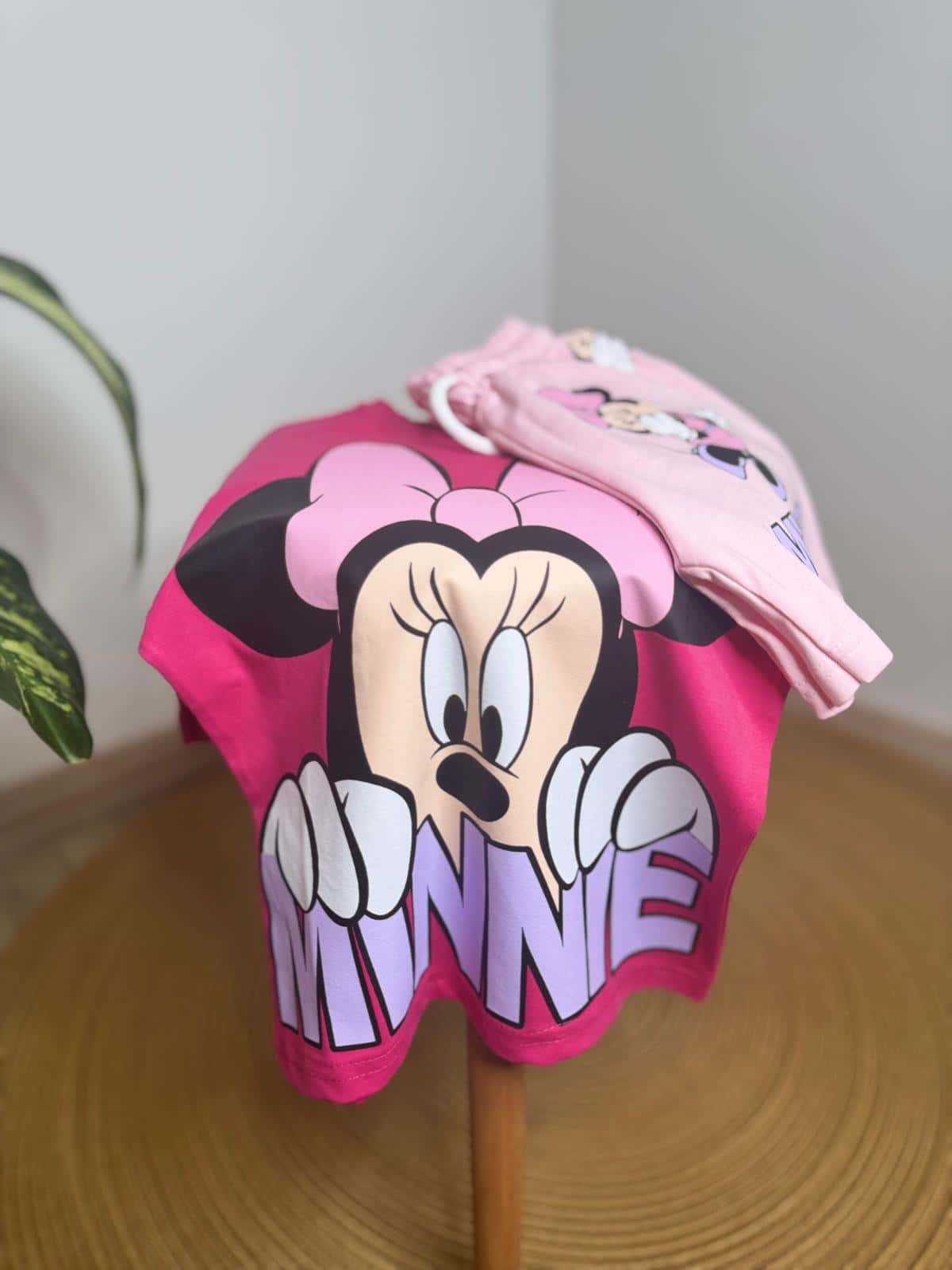 Minnie Mouse Şortlu Takım