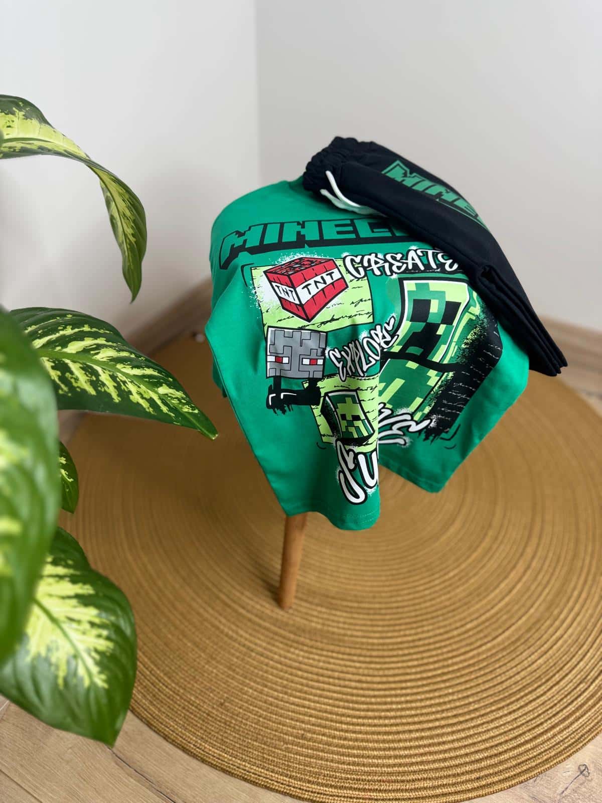 Minecraft Şortlu Takım