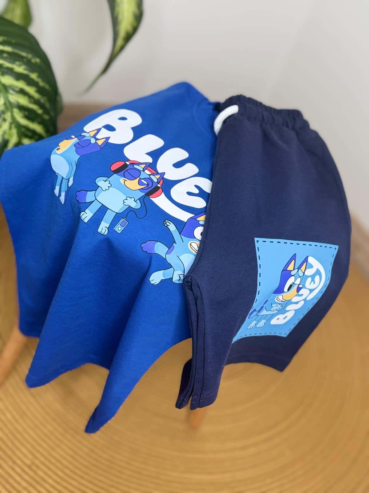 Bluey Şortlu Takım