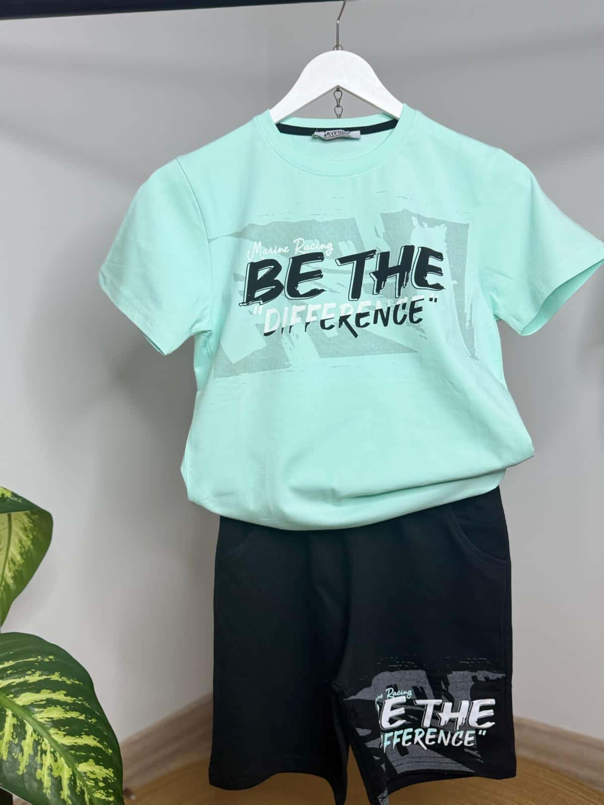 Turkuaz Şortlu Takım