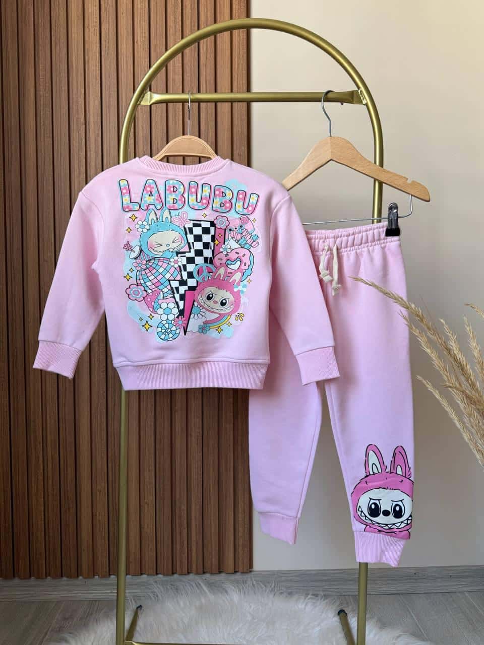 Labubu Baskılı Eşofman Takımı