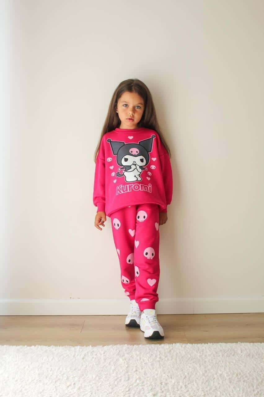 Kuromi Baskılı Eşofman Takımı