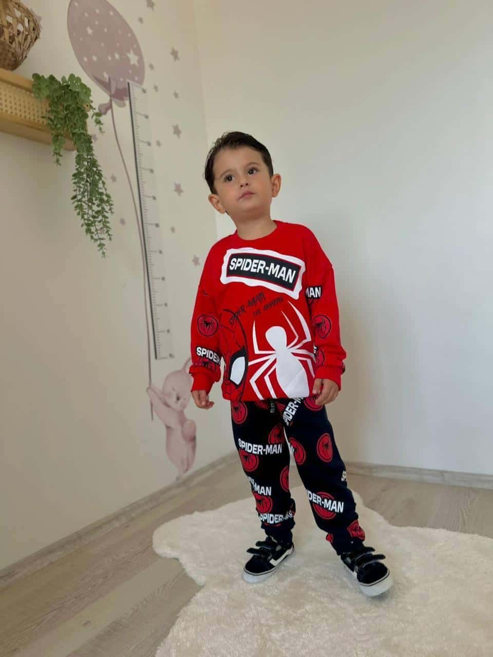 Spiderman Baskılı Eşofman Takımı