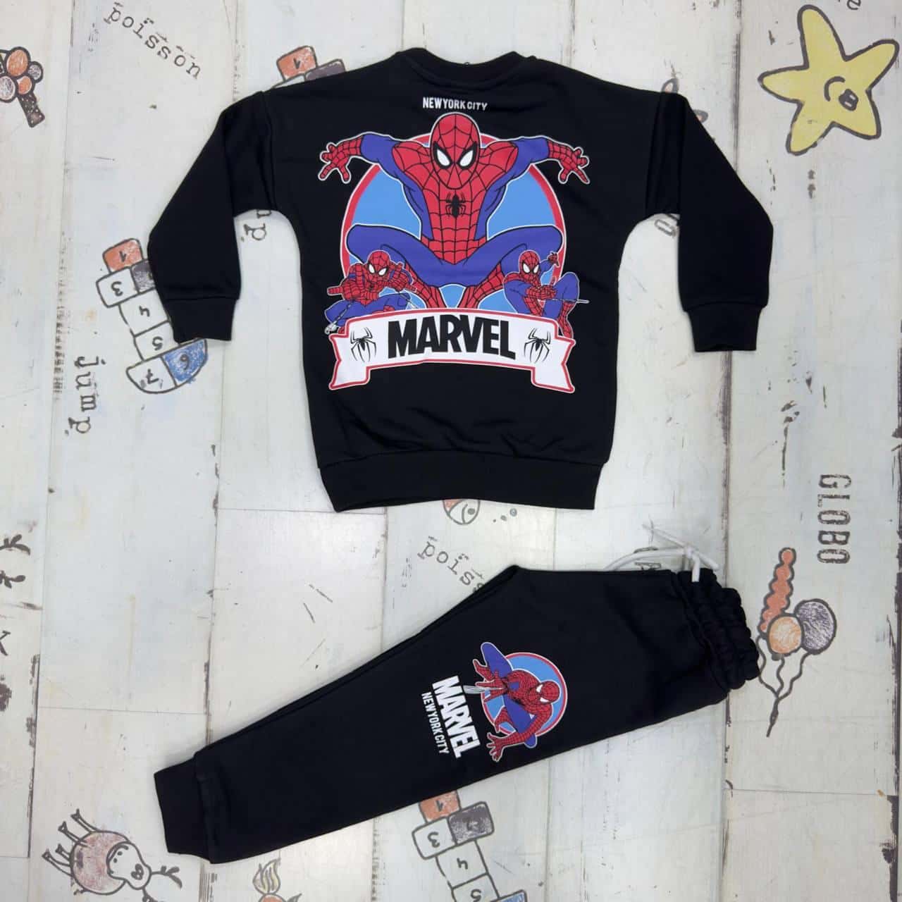 Spiderman Baskılı Eşofman Takımı